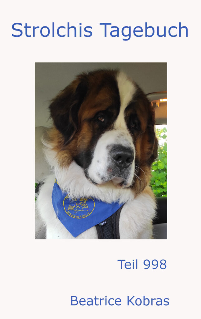 Ein Therapiehund im Tiertagebuch mit vielen lustigen Geschichten.