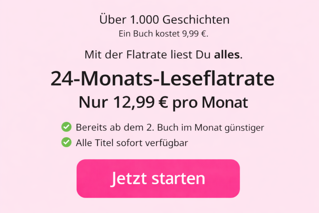 Leseflatrate mit über 1000 Büchern für nur 12,99 Euro pro Monat
